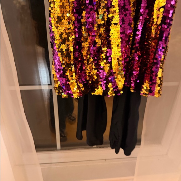 Revolution Pink and Gold Sequin Dress - Picture 4 of 11